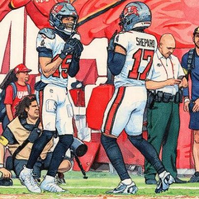 Bucaneiros de Tampa Bay contam com os irmãos Johnson após lesões de recebedores na vitória sobre os 49ers