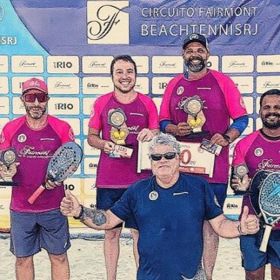Campeões da 9ª etapa do Circuito Fairmont em Copacabana são definidos