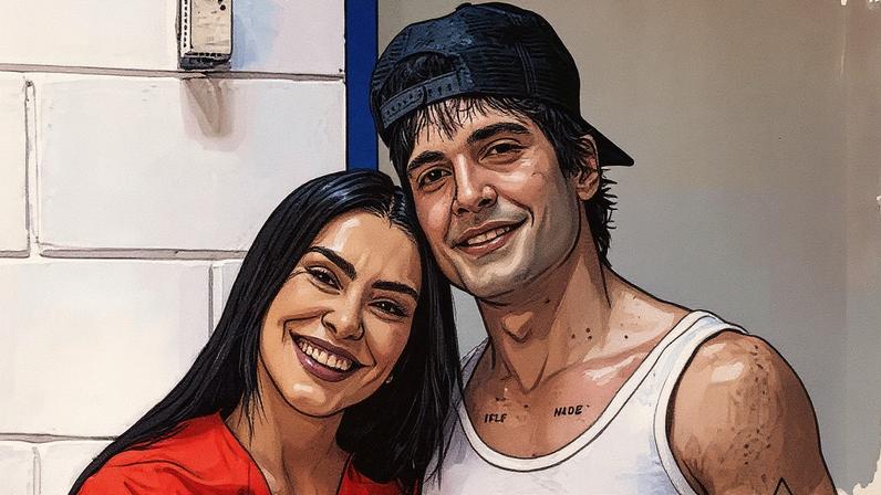 Os irmãos Cleo e Fiuk — Foto: Reprodução/Instagram