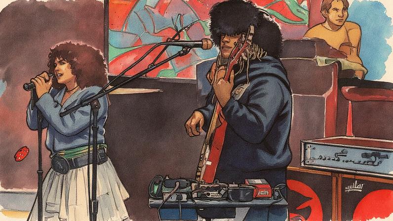 Remi Wolf and Thundercat on The Late Show