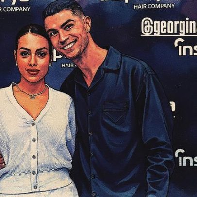 Cristiano Ronaldo e Georgina Rodríguez aparecem juntos após o noivado
