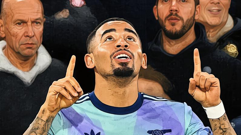 Gabriel Jesus pode sair do Arsenal em janeiro (Foto: Glyn Kirk / AFP)
