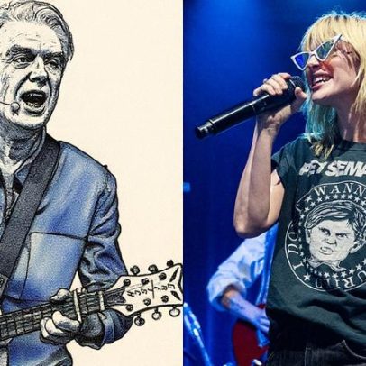 Hayley Williams e David Byrne lançam Abra a Porta de The Twits