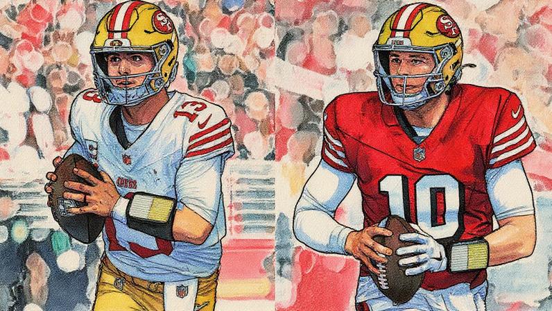 Purdy fica fora contra Texans e Mac Jones começa pelos 49ers