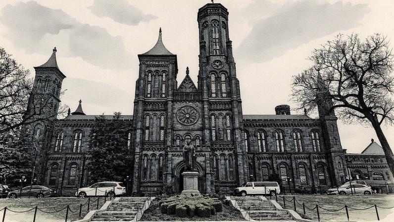 The Smithsonian Institution Building in Washington, DC, which houses the Smithsonian's administrative offices Photo by Mark Baylor, via Flickr