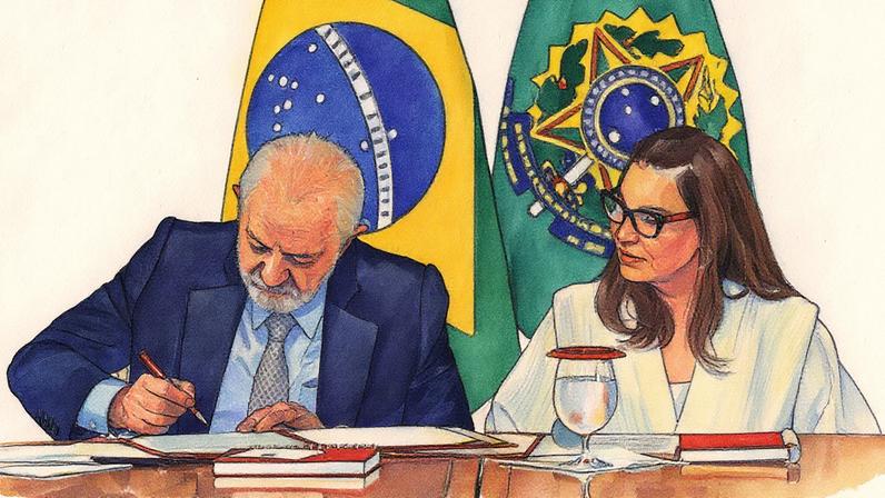 Decreto do presidente Luiz Inácio Lula da Silva amplia poderes de Janja (Foto: Marcelo Camargo/Agência Brasil)