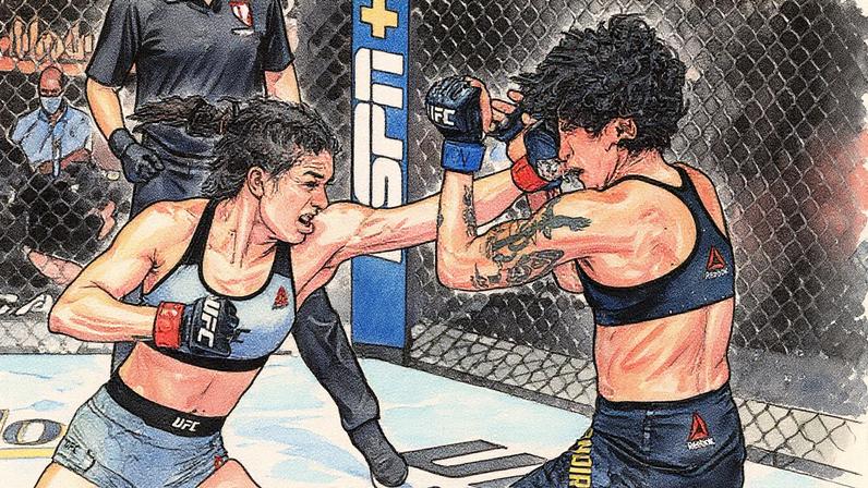 Dern x Jandiroba: revanche define nova campeã brasileira no UFC (Foto: Reprodução/Instagram/Mackenzie Dern)