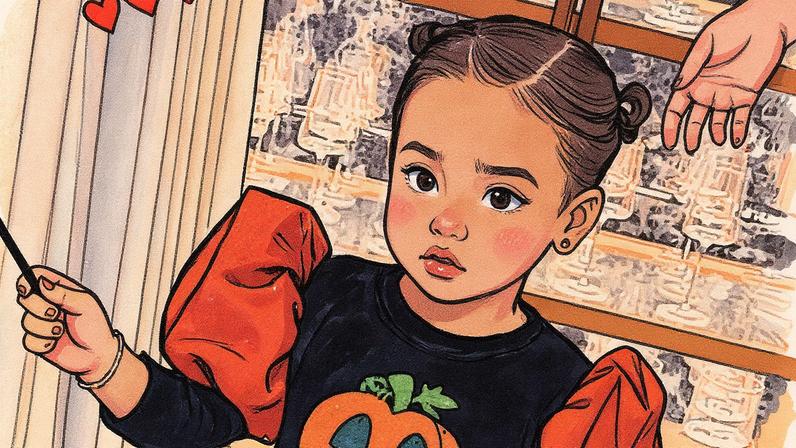 Mavie, filha de Neymar e Bruna Biancardi — Foto: Reprodução/Instagram