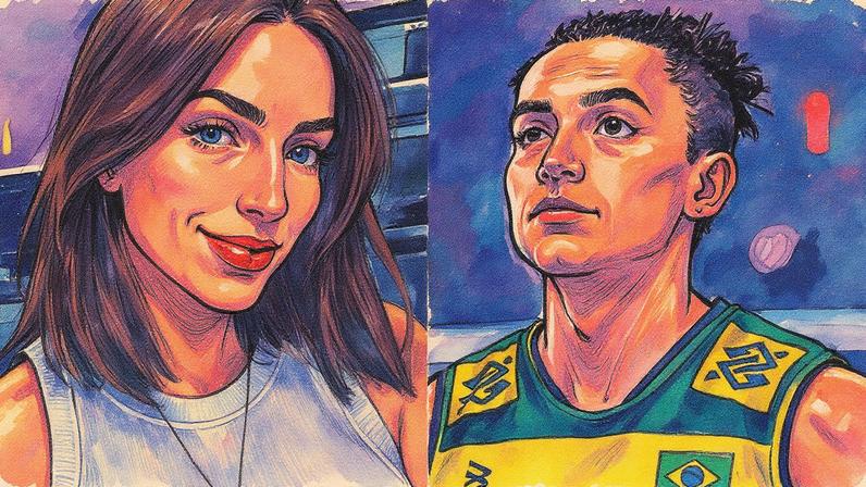 Bruna Unzueta assume namoro com a jogadora de vôlei Gabriela Guimarães — Foto: Reprodução/Instagram