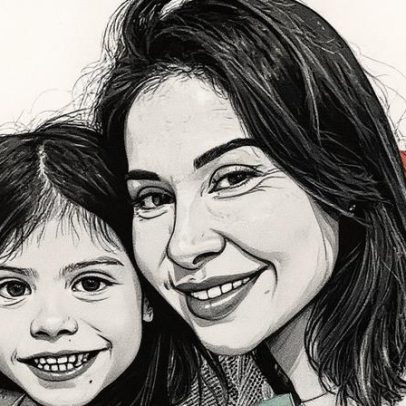 Maíra Cardi ora com a filha Sophia para que encontre um bom marido no futuro
