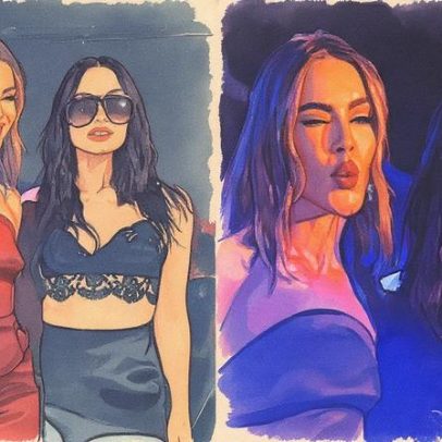 Camila Coelho e Demi Lovato se divertem em festa exclusiva em Paris