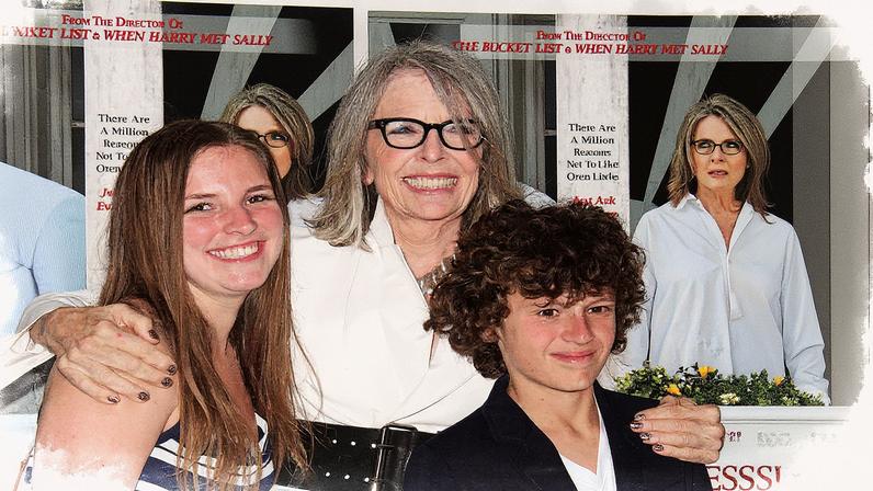 Diane Keaton, who has died at 79, never married despite welcoming two children in her 50s. Getty Images