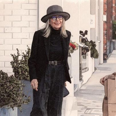 Diane Keaton emagreceu muito antes de falecer
