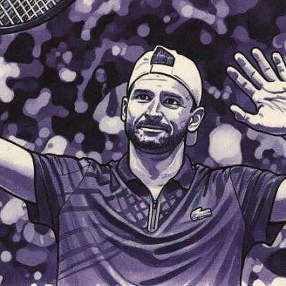 Dimitrov desiste de Paris e Medvedev avança às oitavas sem jogar