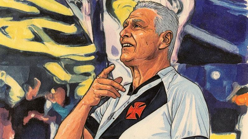 Roberto Dinamite, maior ídolo da história do Vasco, símbolo da força da base cruzmaltina. (Foto: Thiago Ribeiro/AGIF)