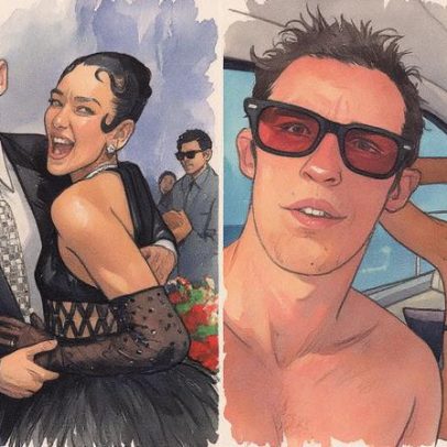 Noivo de Dua Lipa, Callum Turner, revela encontro maluco com estrela pop