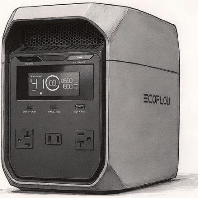 EcoFlow reduz promoções da sexta-feira negra, Delta 3 de 1800W fica mais barato que geradores a gasolina