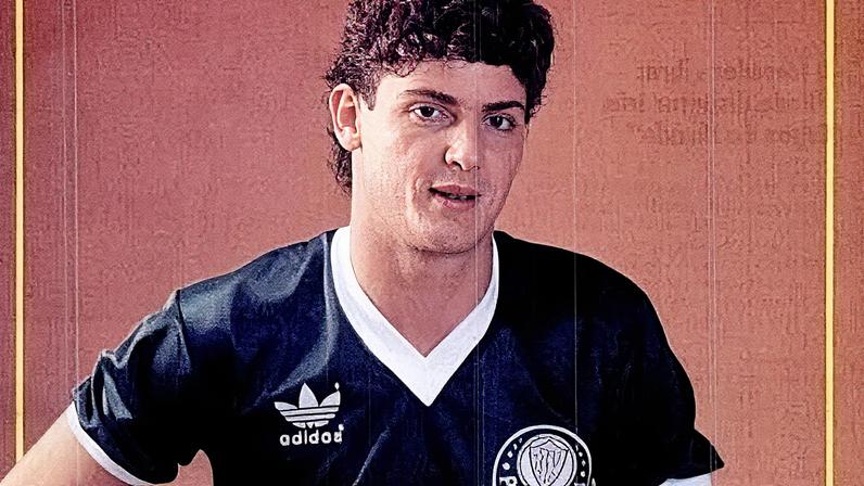 Edu Manga, ex-jogador do Palmeiras nos anos 80 • Reprodução/Instagram/@palmeirasnostalgico