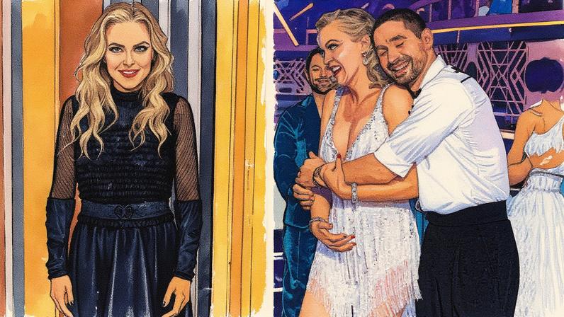 Elaine Hendrix suffered an injury during “Dancing With the Stars” and was hospitalized. Disney via Getty Images