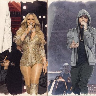 Mariah Carey responde rivalidade com Eminem: 'Não ligo'