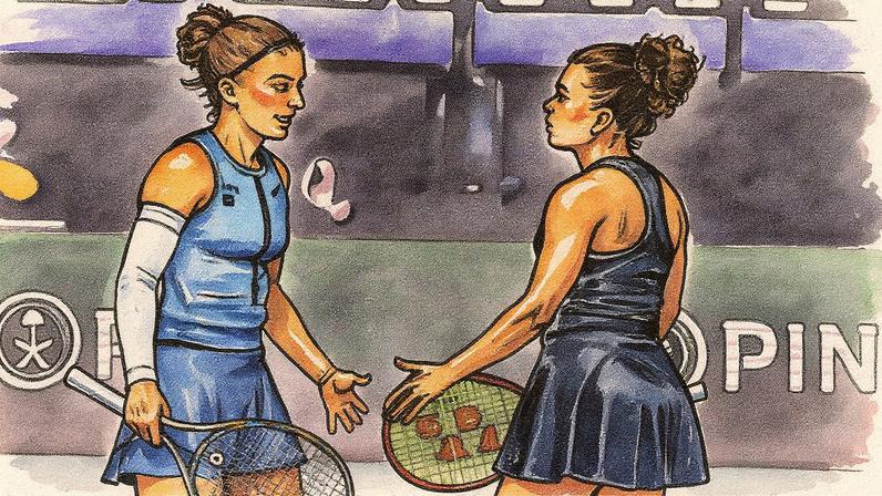 Sara Errani e Jasmine Paolini (Foto: WTA Finals)