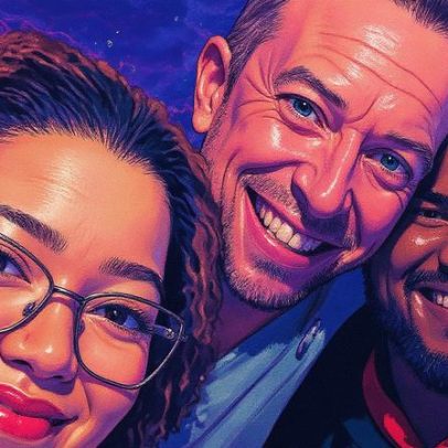 Fã viraliza ao esbarrar com Chris Martin durante madrugada em Belém
