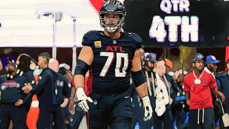 Atualização da NFL Jake Matthews dos Falcons fica dia a dia com lesão no tornozelo
