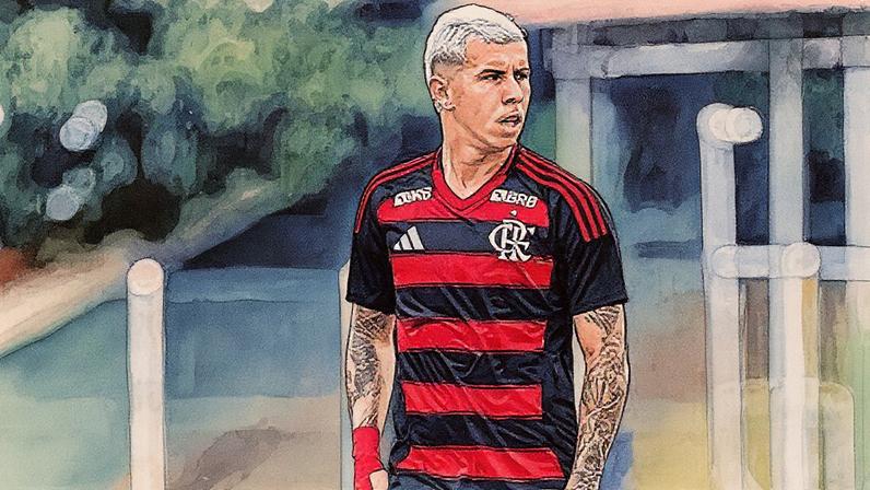 Felipe Teresa, ex-atacante do Flamengo • Reprodução/Instagram/@felipeteresa06