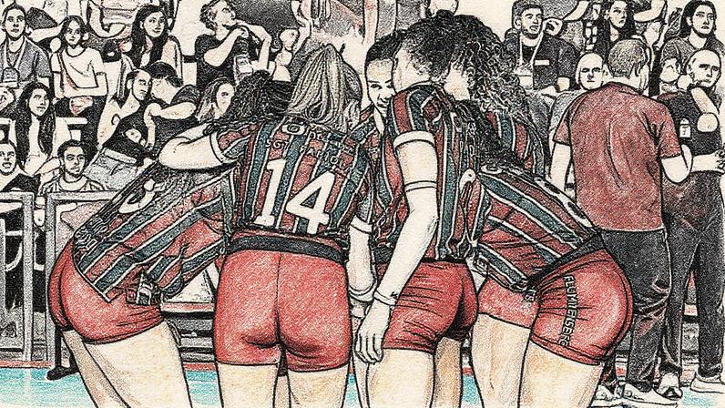 Fluminense está classificado para a Superliga B (Foto: Arquivo pessoal)