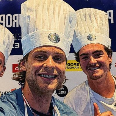 Fonseca, Lehecka e Bergs decoram bolo de aniversário no ATP de Bruxelas