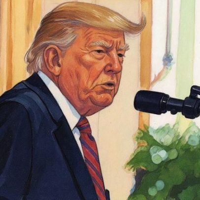 Trump afirma que tarifas de 100% sobre a China não são sustentáveis