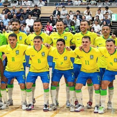 Brasil vence Japão por 4 a 0 no primeiro amistoso da Data FIFA no futsal