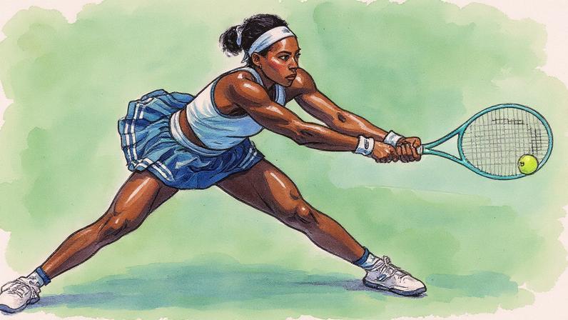 Gauff celebra atuação impecável e mira voltar a vencer Paolini