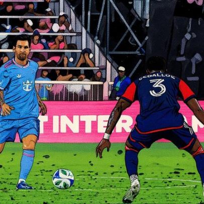 Messi brilha com três assistências na goleada do Inter Miami sobre o New England