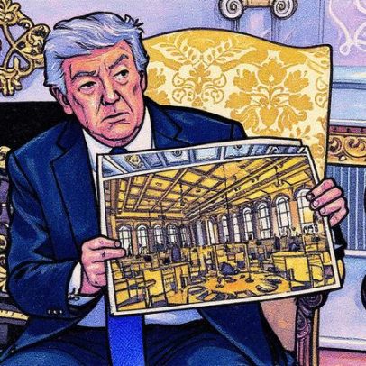 Amazon, Google e Meta pagam pela sala de baile da Casa Branca de Trump