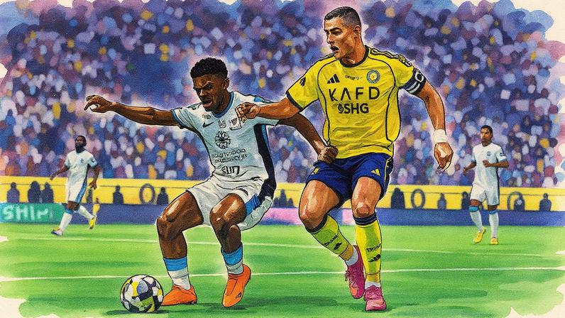 1 de 1 Al-Nassr perde para o Al-Ittihad na Copa do Rei Saudita — Foto: Getty Images