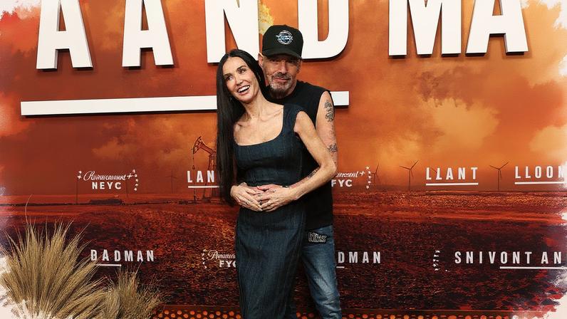 Billy Bob Thornton e Demi Moore — Foto: Getty Images