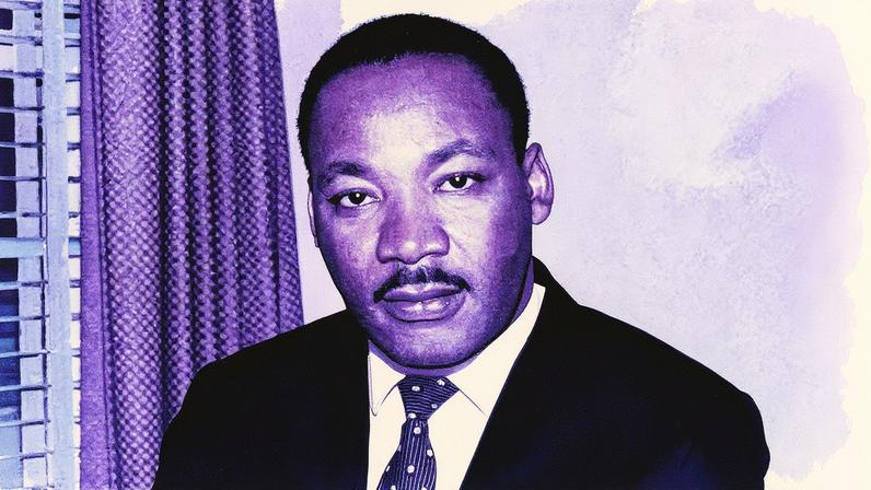 A real, and not AI generated photo of Martin Luther King, Jr.