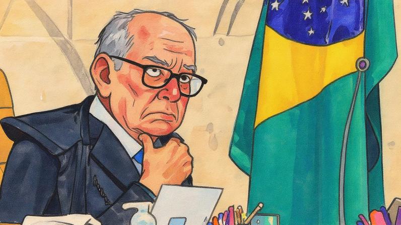 Gilmar disse que o STF poderia ter vivido uma “debacle”, mas hoje se apresenta como participante de uma “história de sucesso”. (Foto: Fellipe Sampaio/STF)