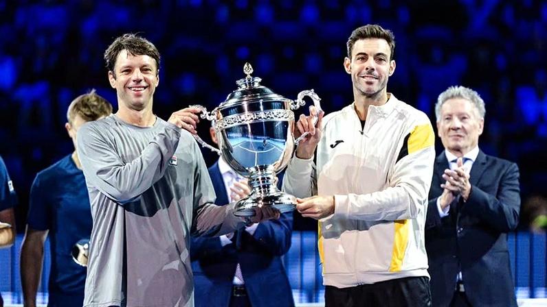 Marcel Granollers e Horacio Zeballos (Foto: Swiss Indoors Basel)