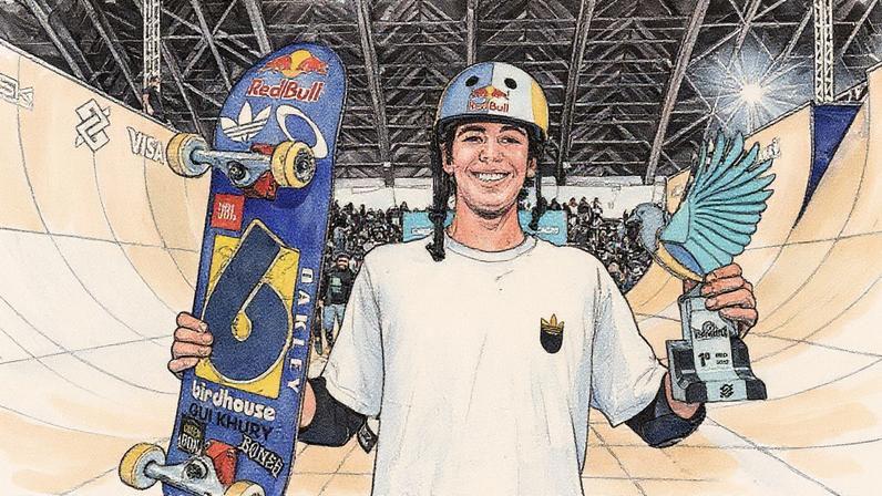 Gui Khury é campeão da etapa de Curitiba do Vert Battle (Foto: Pablo Vaz)