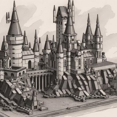 LEGO vende set do castelo de Hogwarts por preço acessível e surpreende fãs