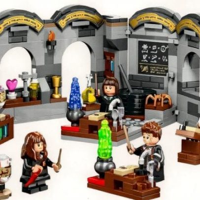 LEGO Harry Potter Hogwarts Castle Potions Class cai para centavos com a Amazon liberando estoque para Halloween