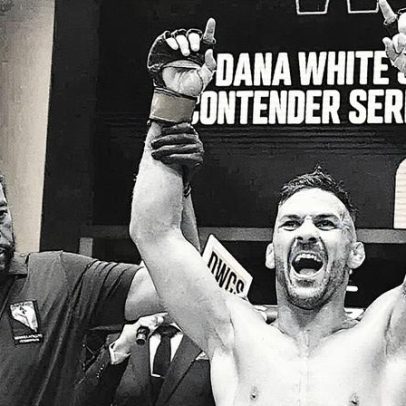 Lutador se destaca ao tatuar mensagem do presidente do UFC