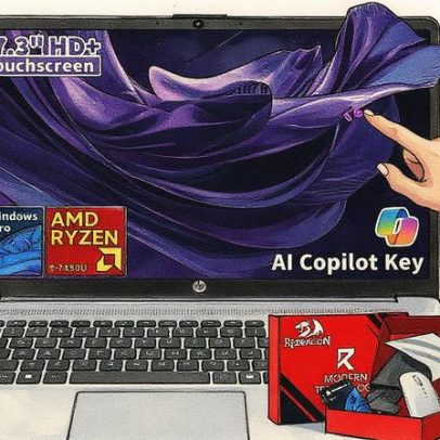 Notebook HP de 17 polegadas com tela IPS, i3 e 1 TB com 70% de desconto às vésperas da Sexta-Feira Negra