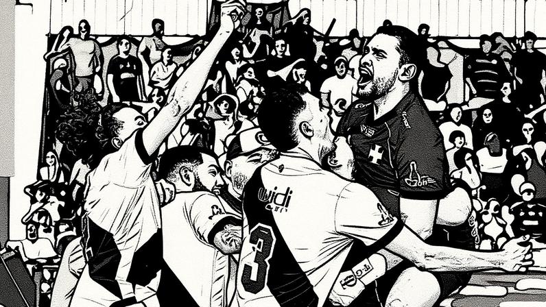 Vasco vence o Flamengo por 5 a 4 e conquista o tricampeonato da Copa do Brasil de Beach Soccer (Foto: Reprodução / Instagram)
