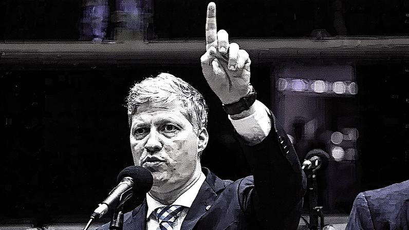Vam Hattem anuncia que vai processar delegados da PF. (Foto: Kayo Magalhães / Câmara dos Deputados )