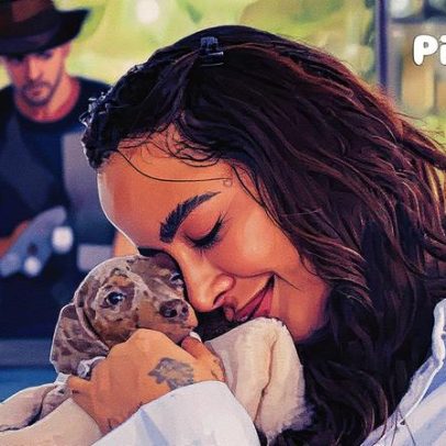 Gabigol e Rafaella Santos exibem novo animal de estimação