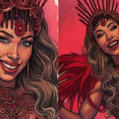 Tati Minerato vira musa da Grande Rio para o carnaval 2026