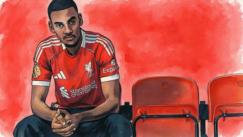 Isak foi o protagonista da maior novela desta última janela de transferências de verão — Foto: Divulgação / Liverpool FC